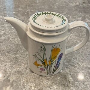 Portmeirion Botanic Garden Tea/Coffee Pot and Lid DISCONTINUED